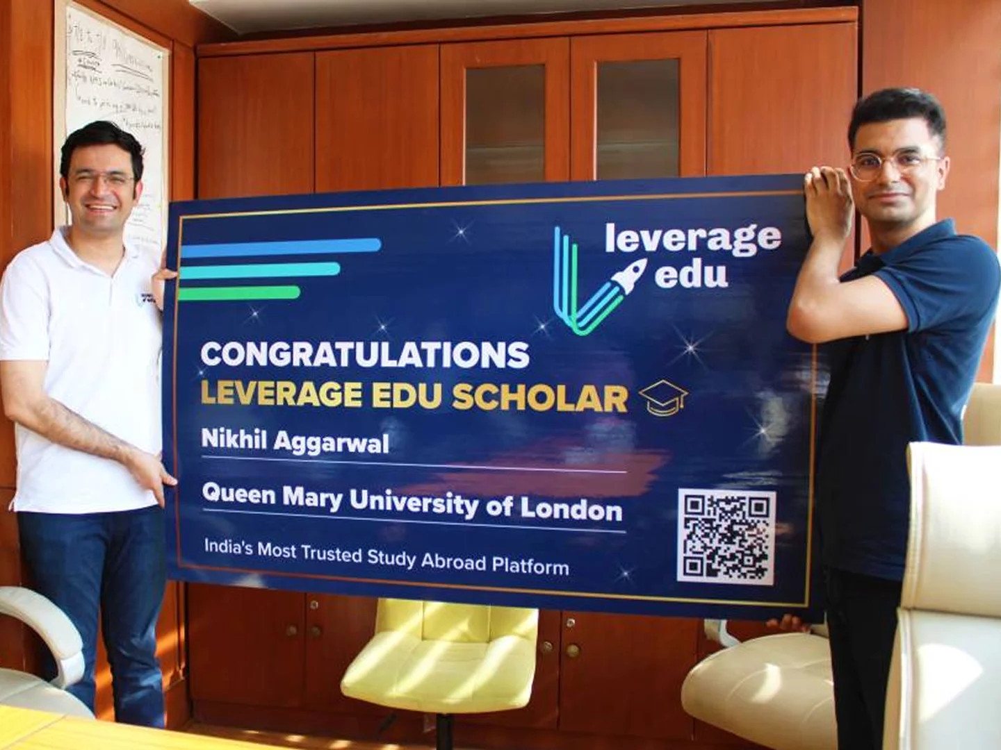 Leverage Edu Scholarship winner